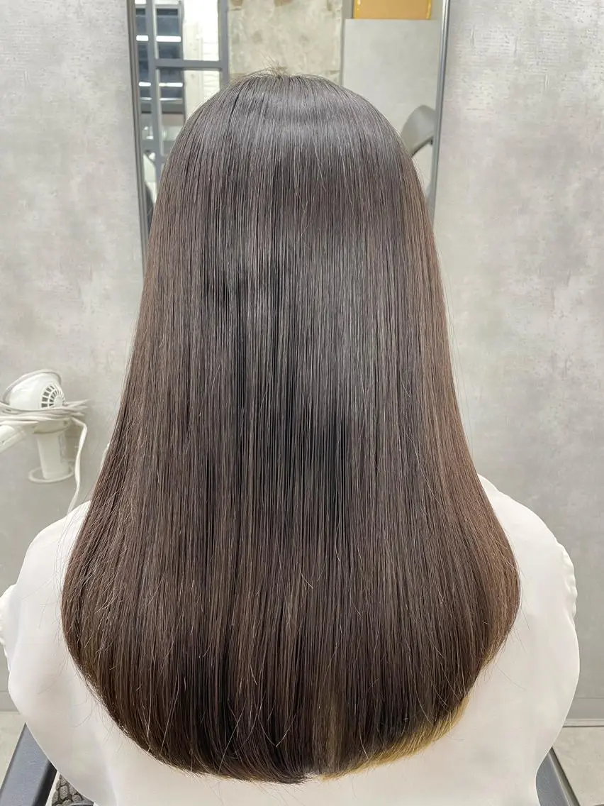 ロング 髪質改善 縮毛矯正 すぐ巻ける縮毛矯正 🍀勝倉　麗のヘアスタイル
