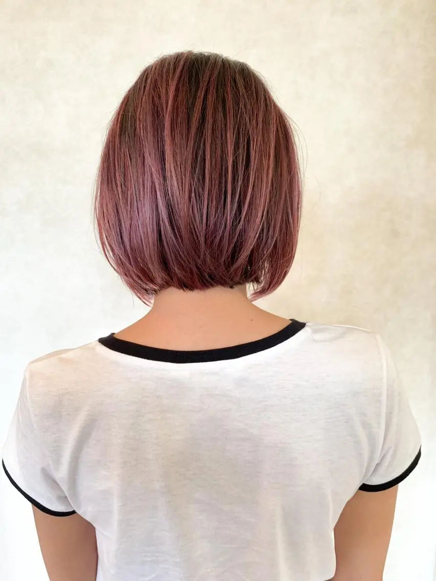 ショート レイヤーカット Lit.豊橋 夏目のヘアスタイル