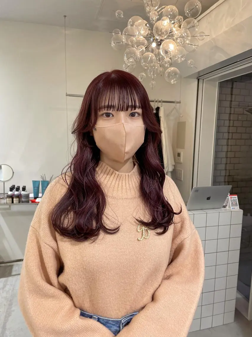 ロング カラー Koto🌿 ブリーチなしカラーのヘアスタイル
