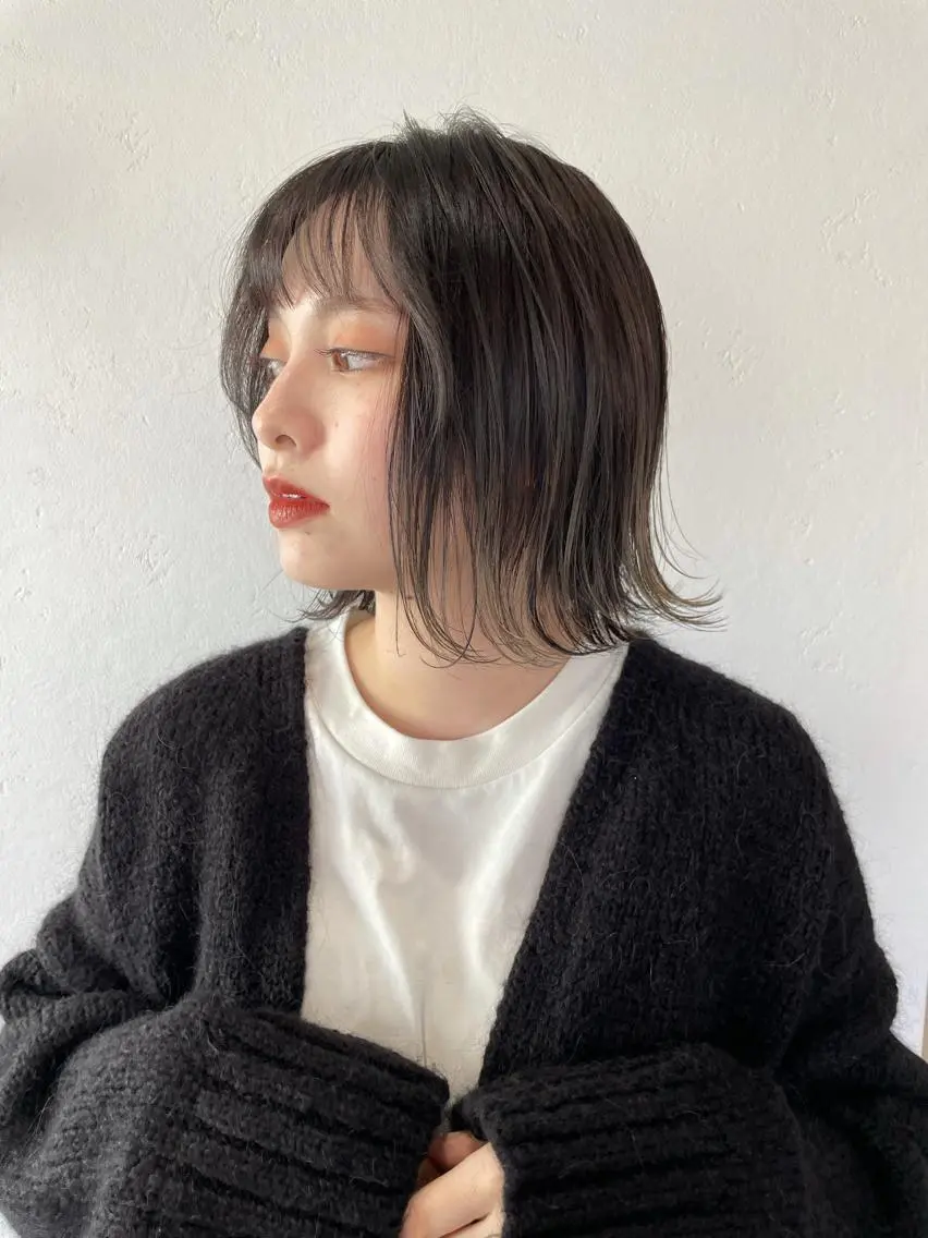 ミディアム カラー hazuki 🌝のヘアスタイル