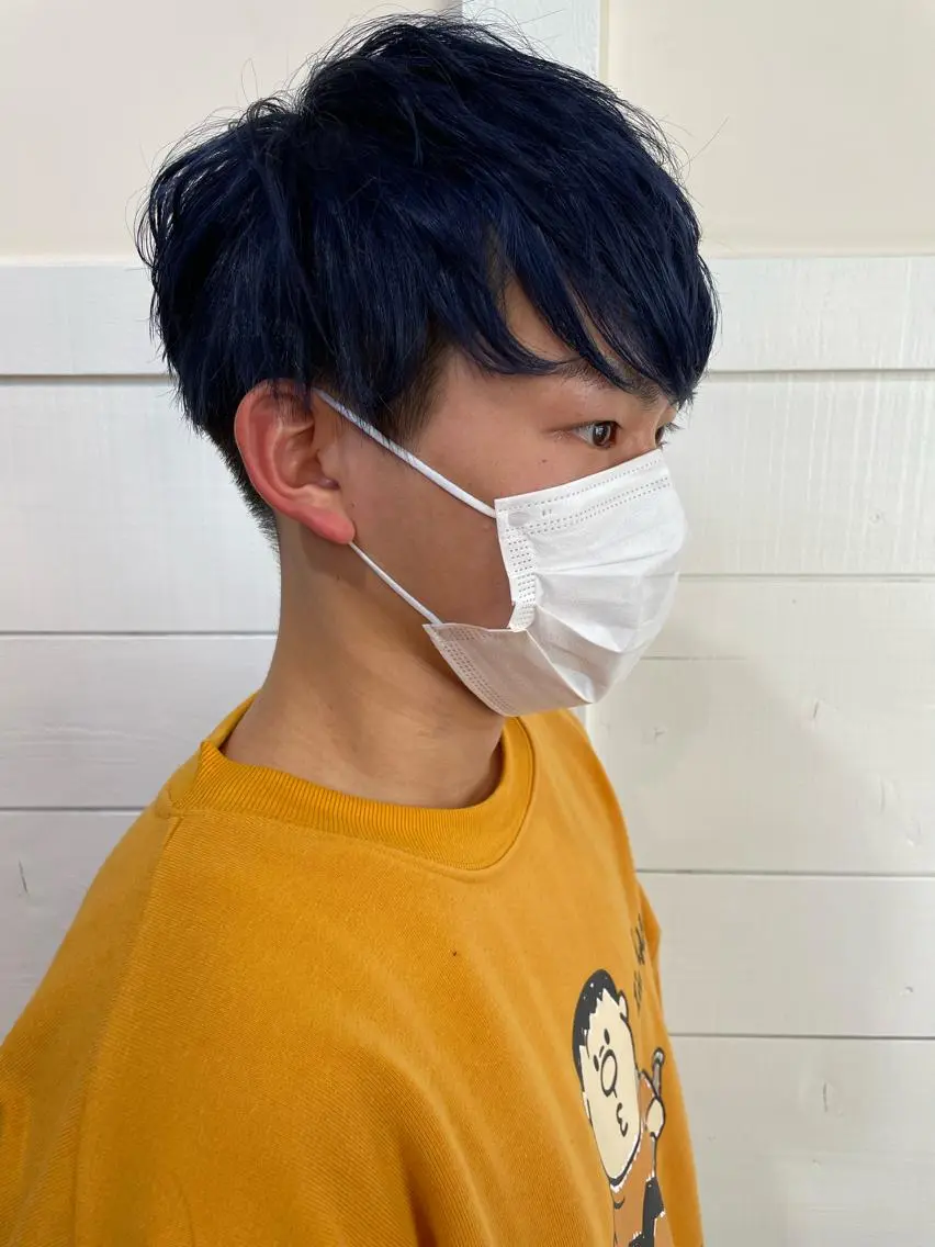カラー メンズ ヘアカラー 足立 悠輔のヘアスタイル
