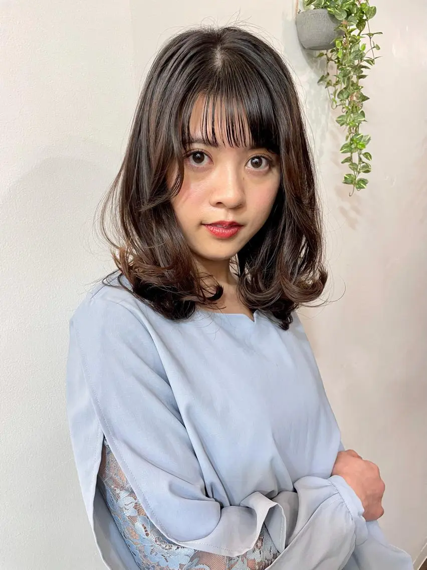 セミロング カラー レイヤーカット ツヤ美髪💐 髪質改善/高山愛来のヘアスタイル