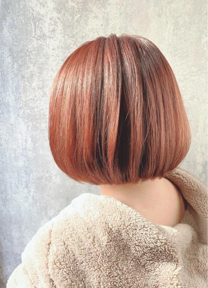 ショート カラー パーマ ヘアアレンジ メンズ ピンクカラー Zina福岡天神🪞 髪質改善🪞レイヤーのヘアスタイル
