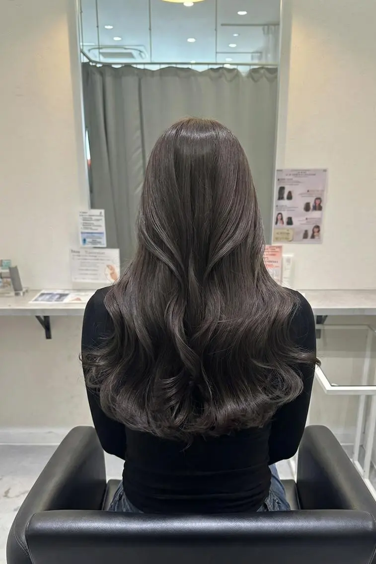 ロング tre.甲子園口店/ レイヤーカットのヘアスタイル