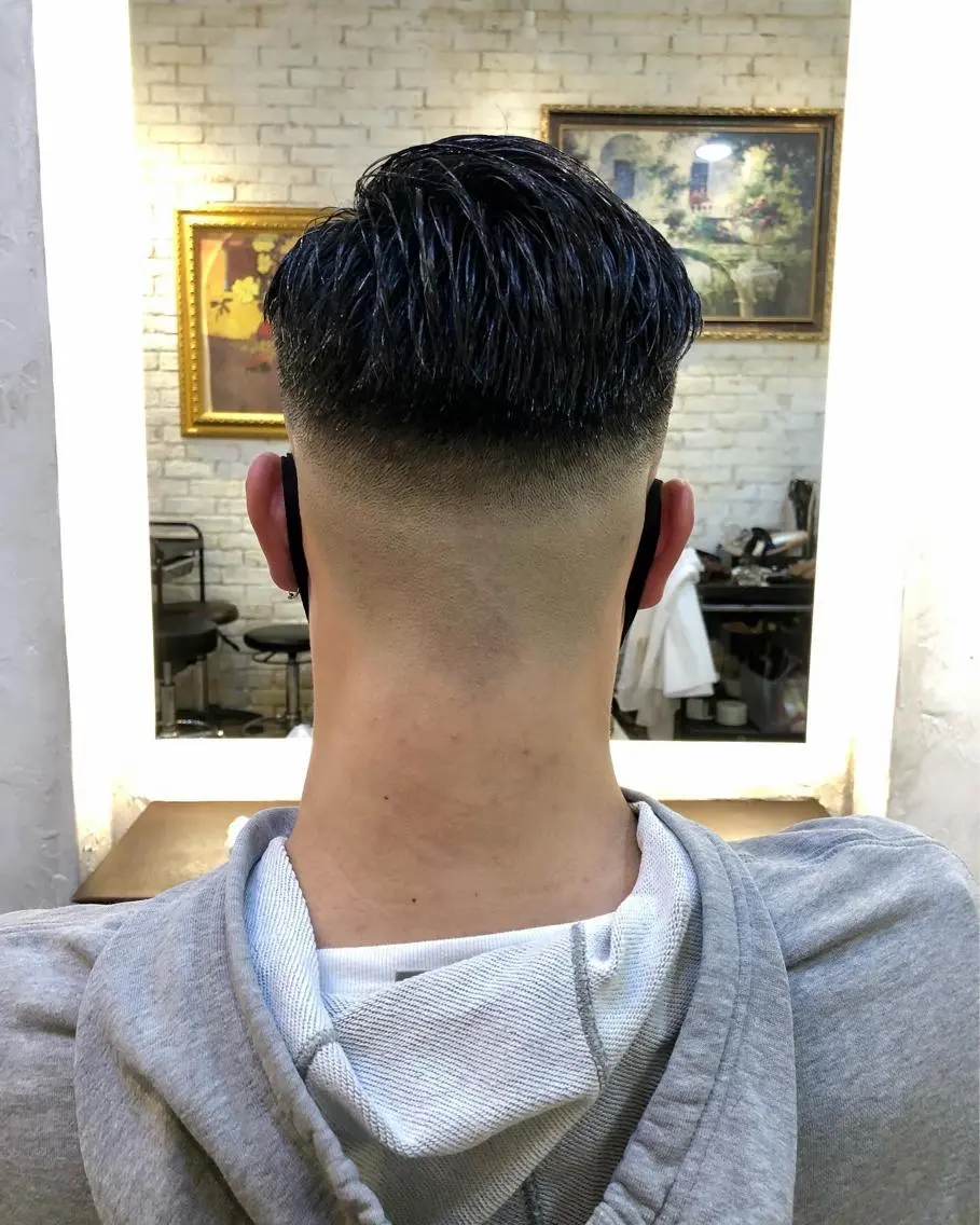 ショート メンズ 鷺沼駅徒歩1分 キシタクのヘアスタイル