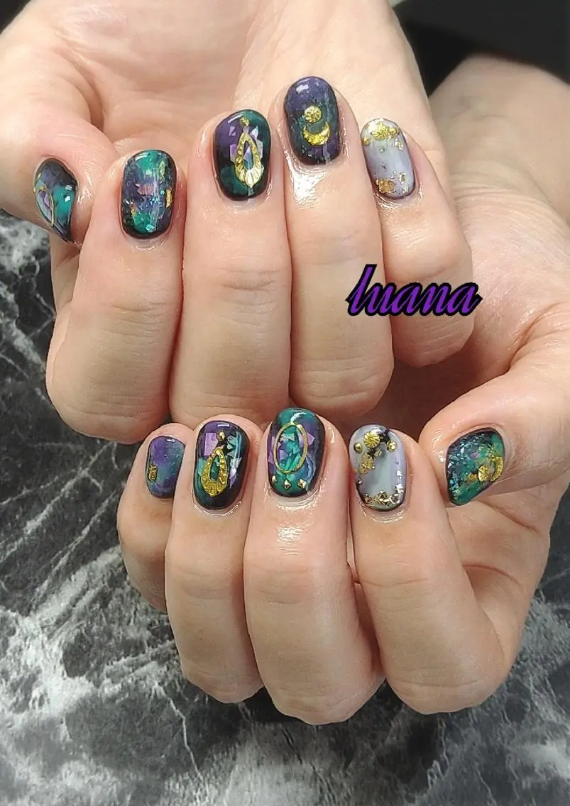 ネイル ハンドネイル LUANA  TAKAHASHIのネイルデザイン