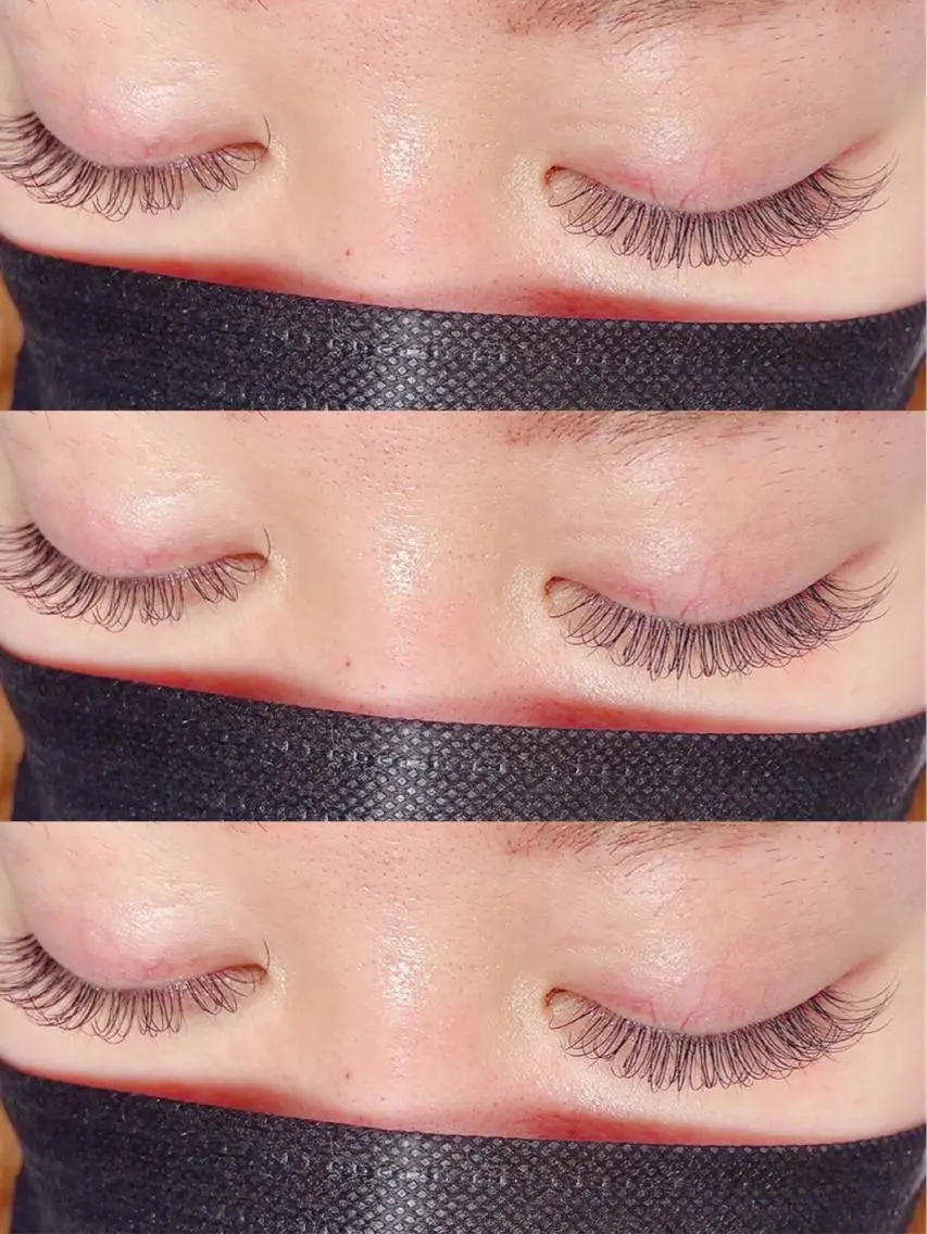 マツエク・マツパ Dカール フラットラッシュ マツエク ∩_∩アオイ eye lashのマツエク・マツパデザイン