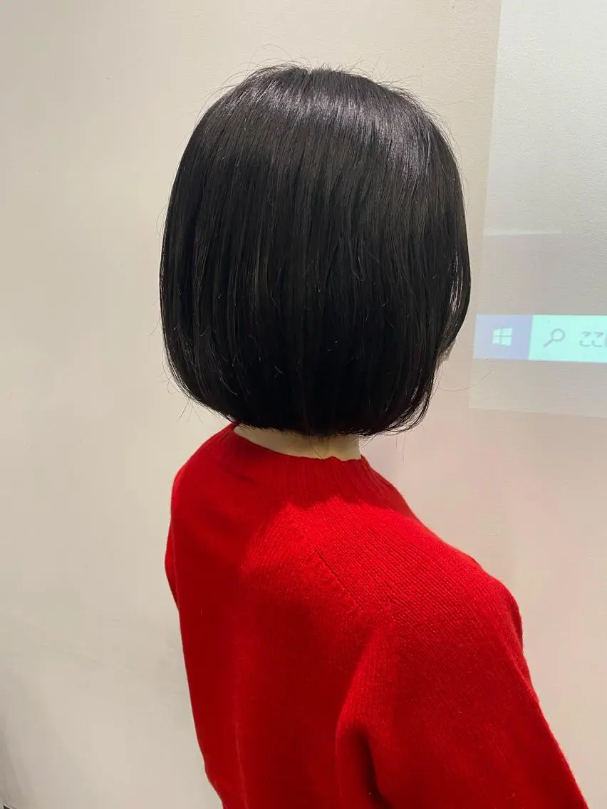 ショート カラー ボブ カット ヘアカラー トリートメント ✨透明感カラー✨ 🦖佐々木未来🦕のヘアスタイル