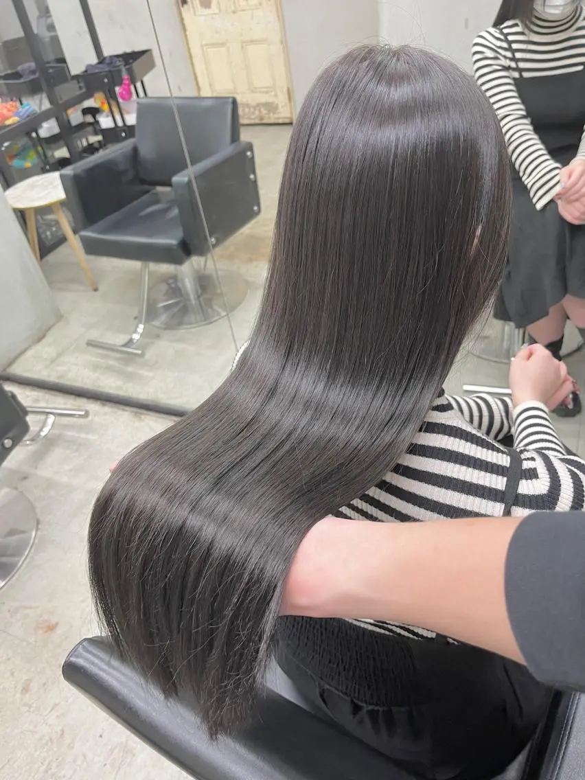 ミディアム カラー パーマ ヘアアレンジ メンズ キッズ ネイル マツエク・マツパ 透明感カラー グレージュ 🌸グレージュ/ ベージュ🌸yutaのヘアスタイル