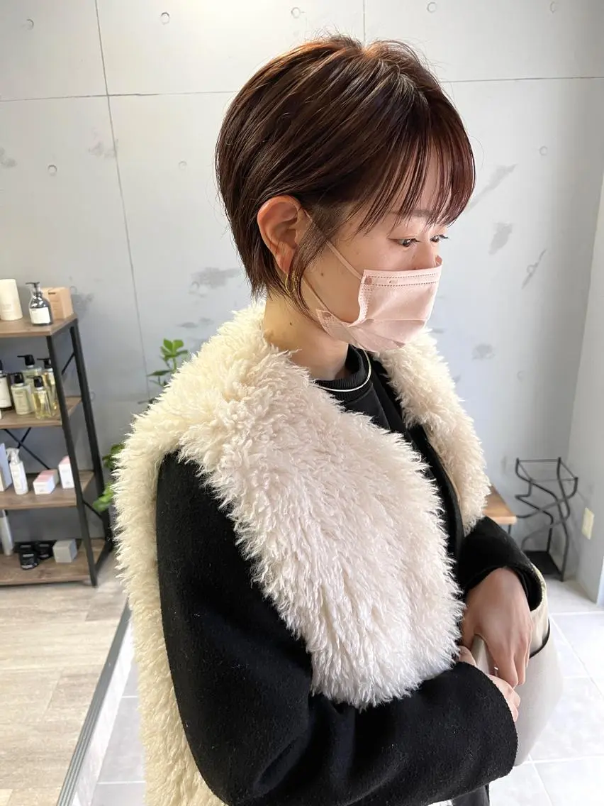 ショート ショートヘア カット ヘアカラー トリートメント 松永 雄樹のヘアスタイル