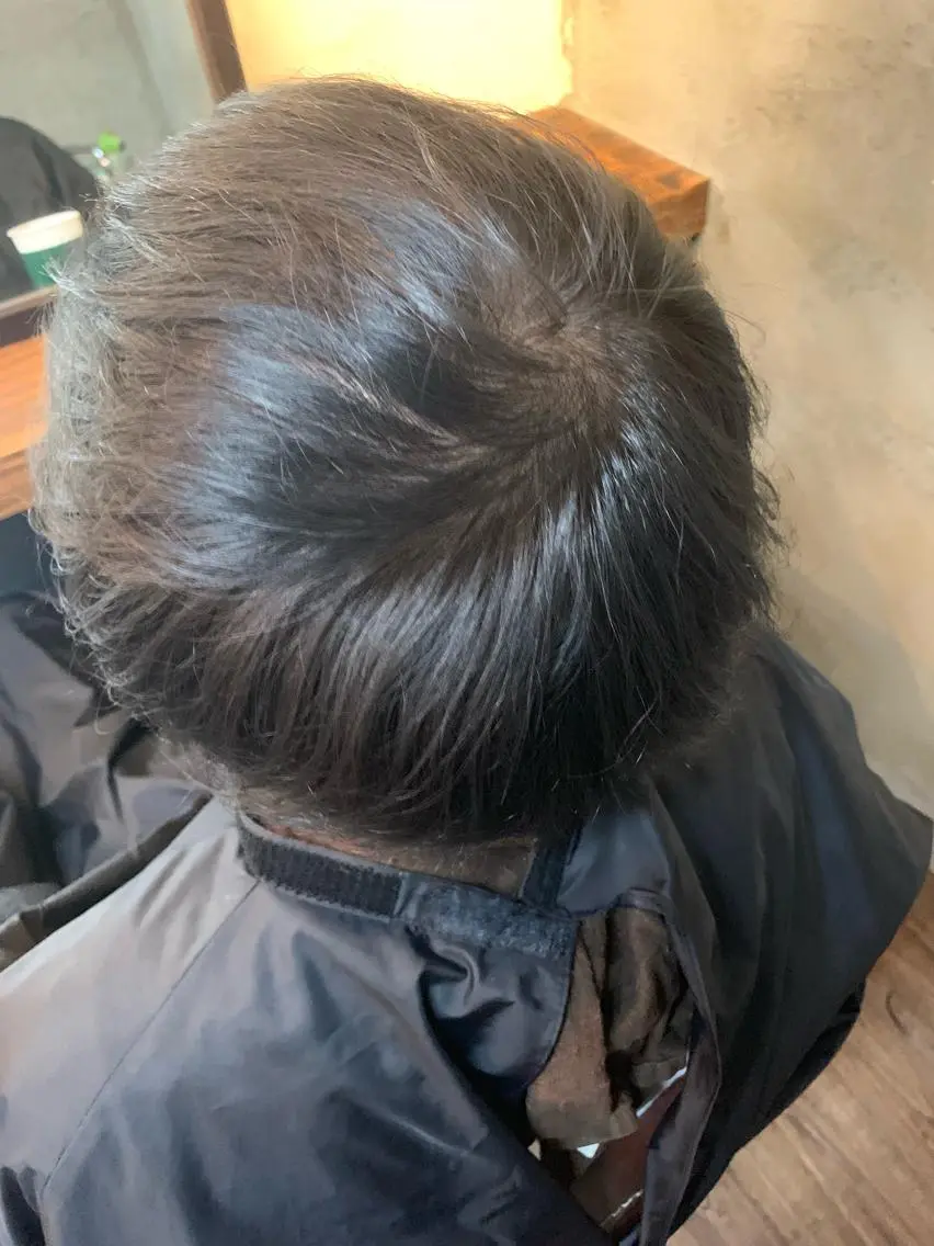 ミディアム ヘアカラー トリートメント ヘアセット ✨上村 潤平✨メンズヘア✨のヘアスタイル