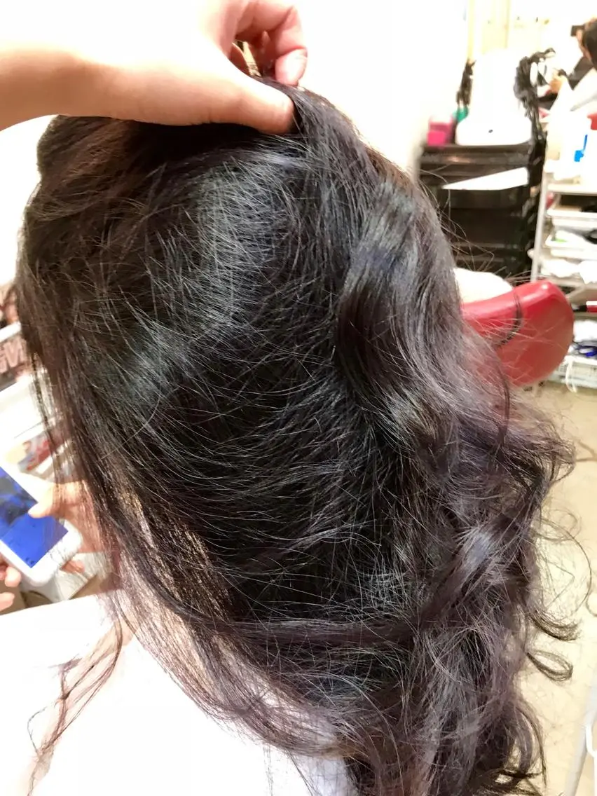 ロング カラー ヘアカラー トリートメント 渋谷宮益坂 omoのヘアスタイル
