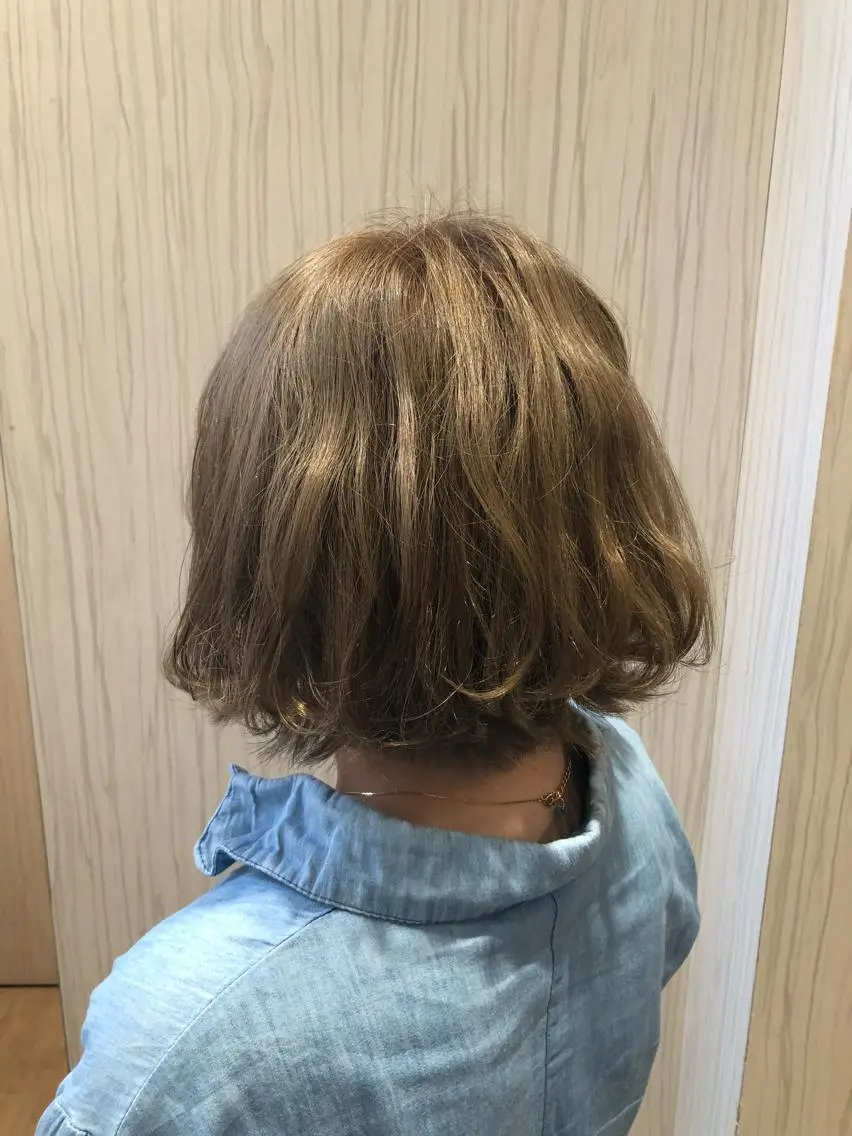 ショート カラー ヘアアレンジ 嶋田 ゆきのヘアスタイル