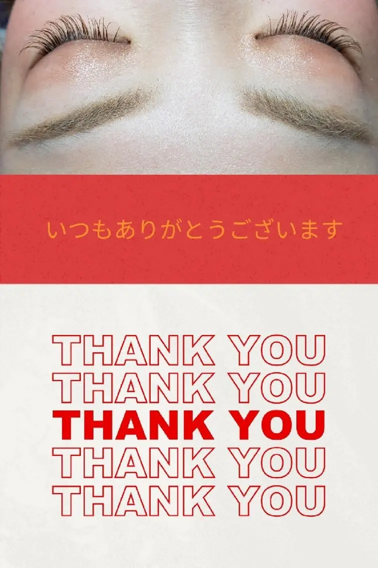 マツエク・マツパ マツエク Rouge ・ K  　のマツエク・マツパデザイン