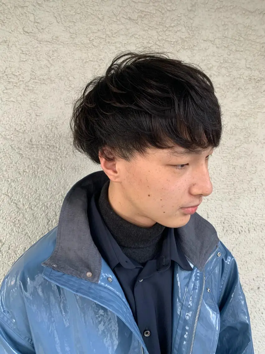 ショート メンズ メンズパーマ/新潟駅 NOBUTA🔥のヘアスタイル