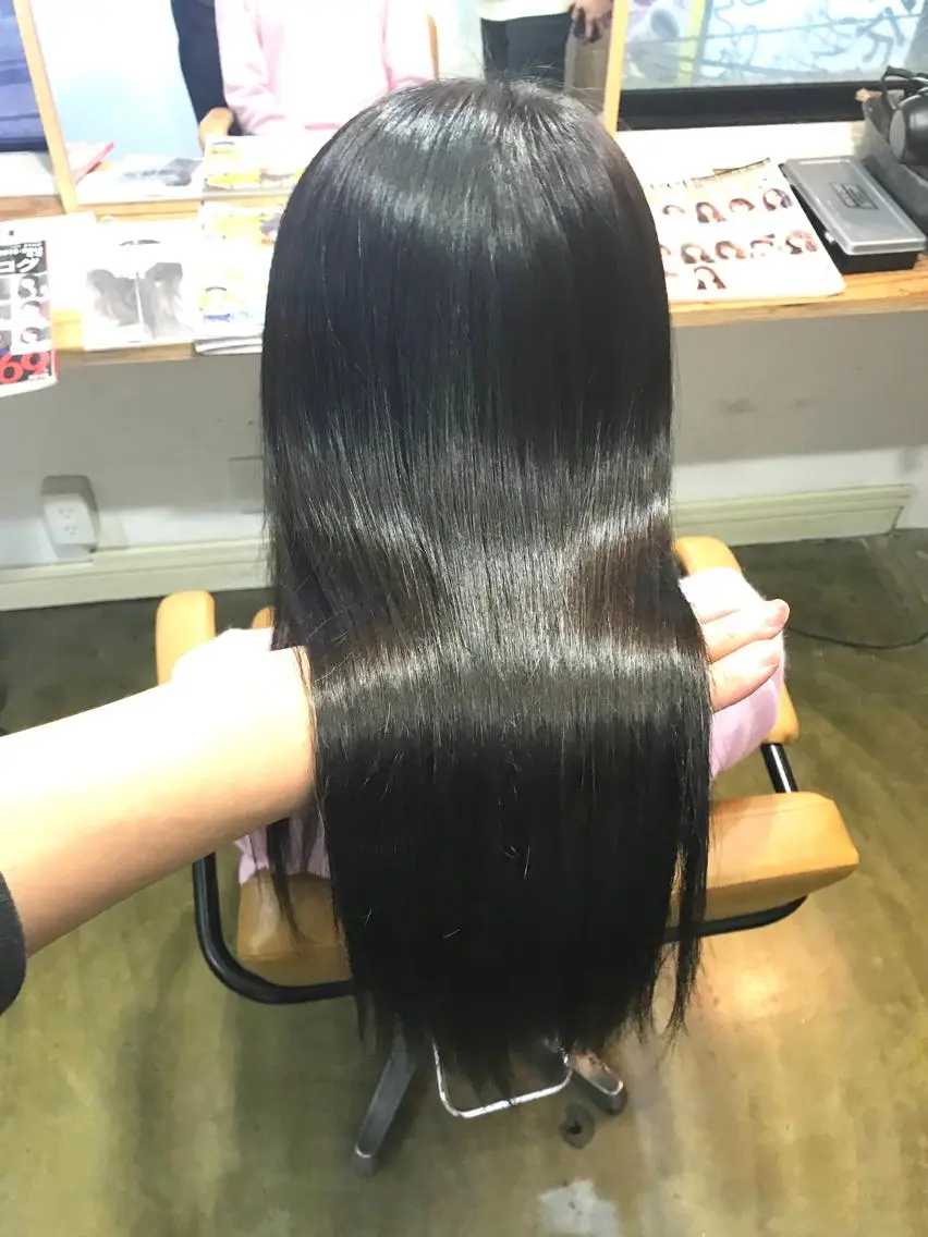 ロング カラー 髪質改善 トリートメント 💎髪質改善💎 デザイナーshinのヘアスタイル