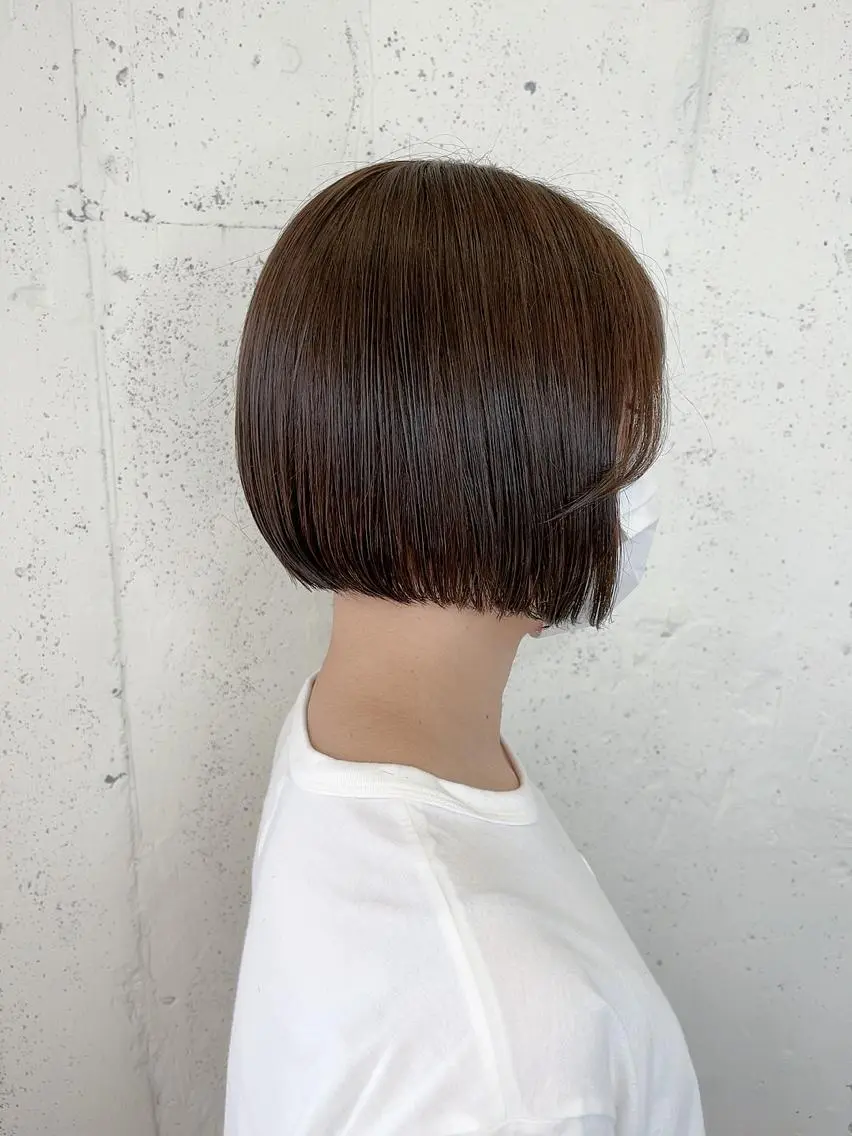 ショート カラー 透明感ハイトーン🦄 キラ🌈のヘアスタイル