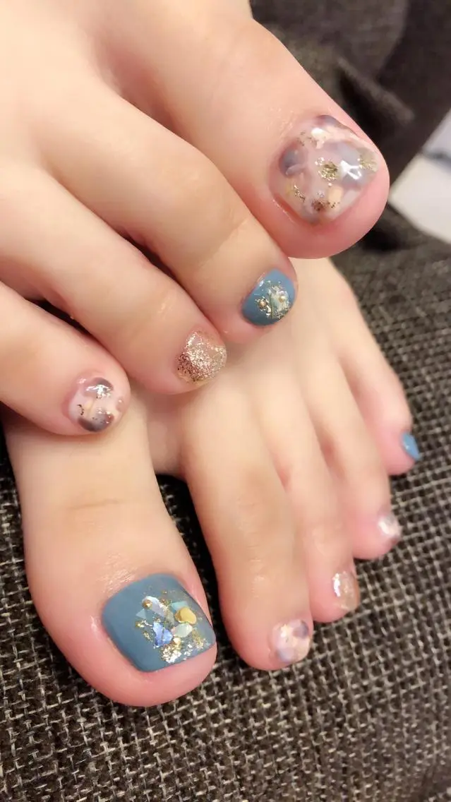 ネイル フットネイル Petite Cannelleのネイルデザイン