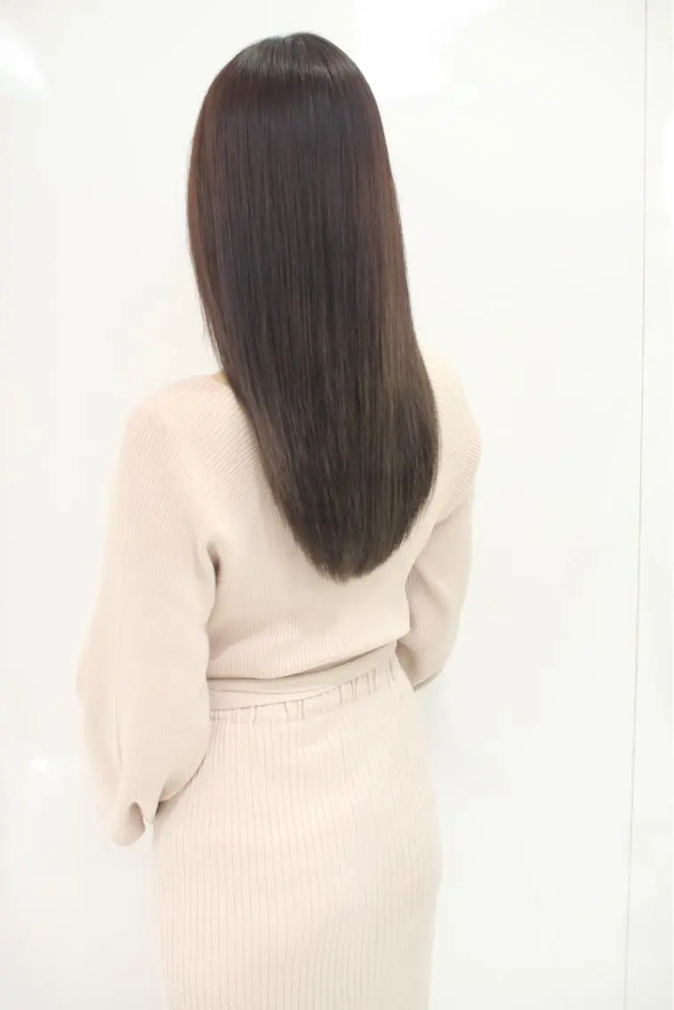 セミロング 髪質改善 トリートメント onishi yoshinaoのヘアスタイル
