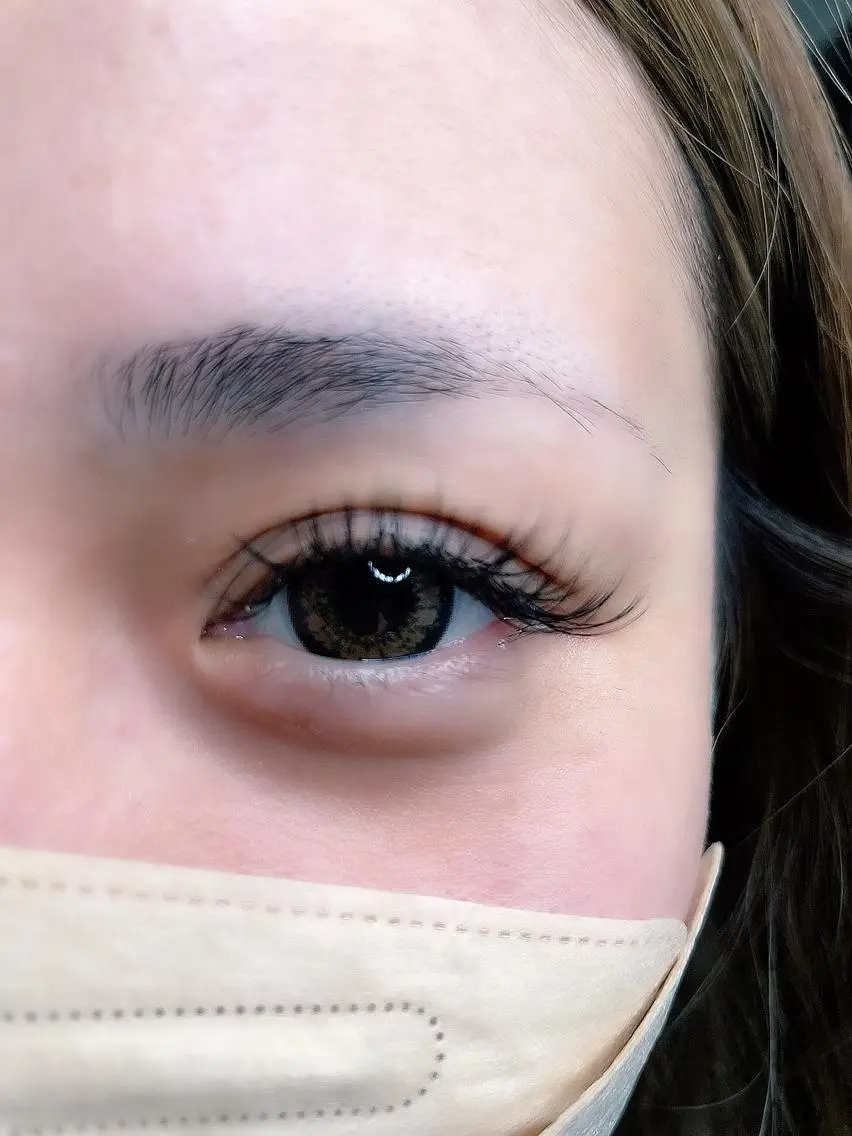 マツエク・マツパ フラットラッシュ Nail&eye Natureのネイルデザイン