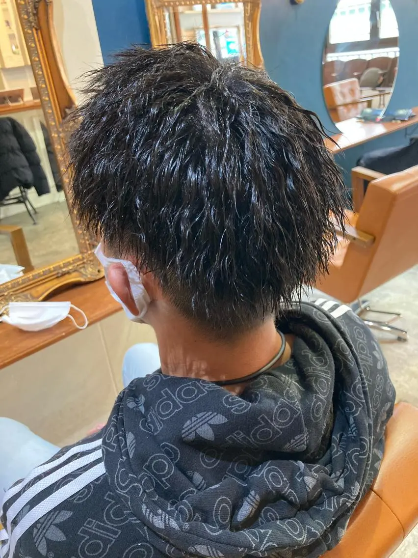 メンズ カット パーマ メンズ特化 TAKUYAのヘアスタイル