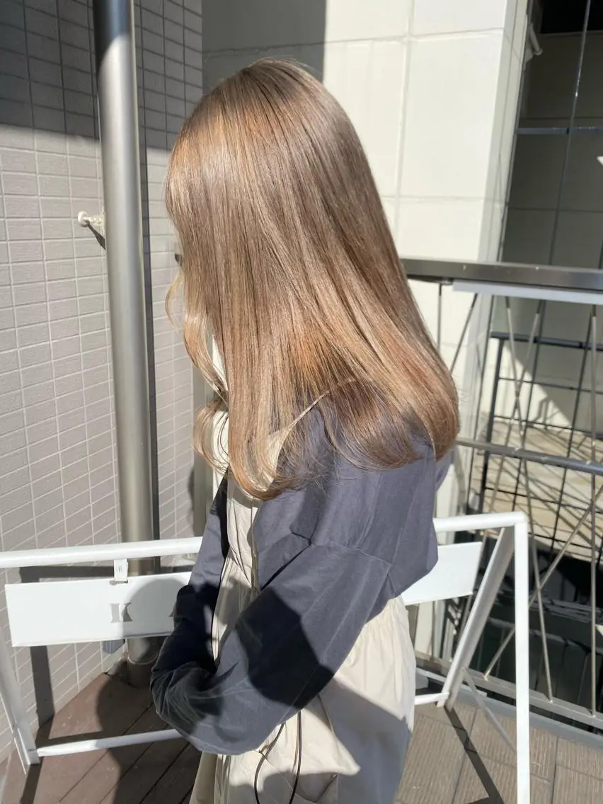 カラー 🌷柔らかクリーミー 🤍kirari🌷のヘアスタイル