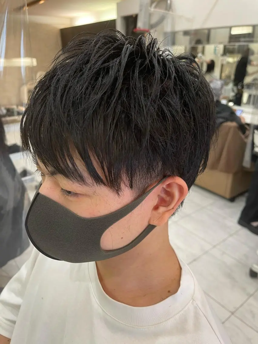 ショート 🌻メンズカット 落合諒🌻のヘアスタイル