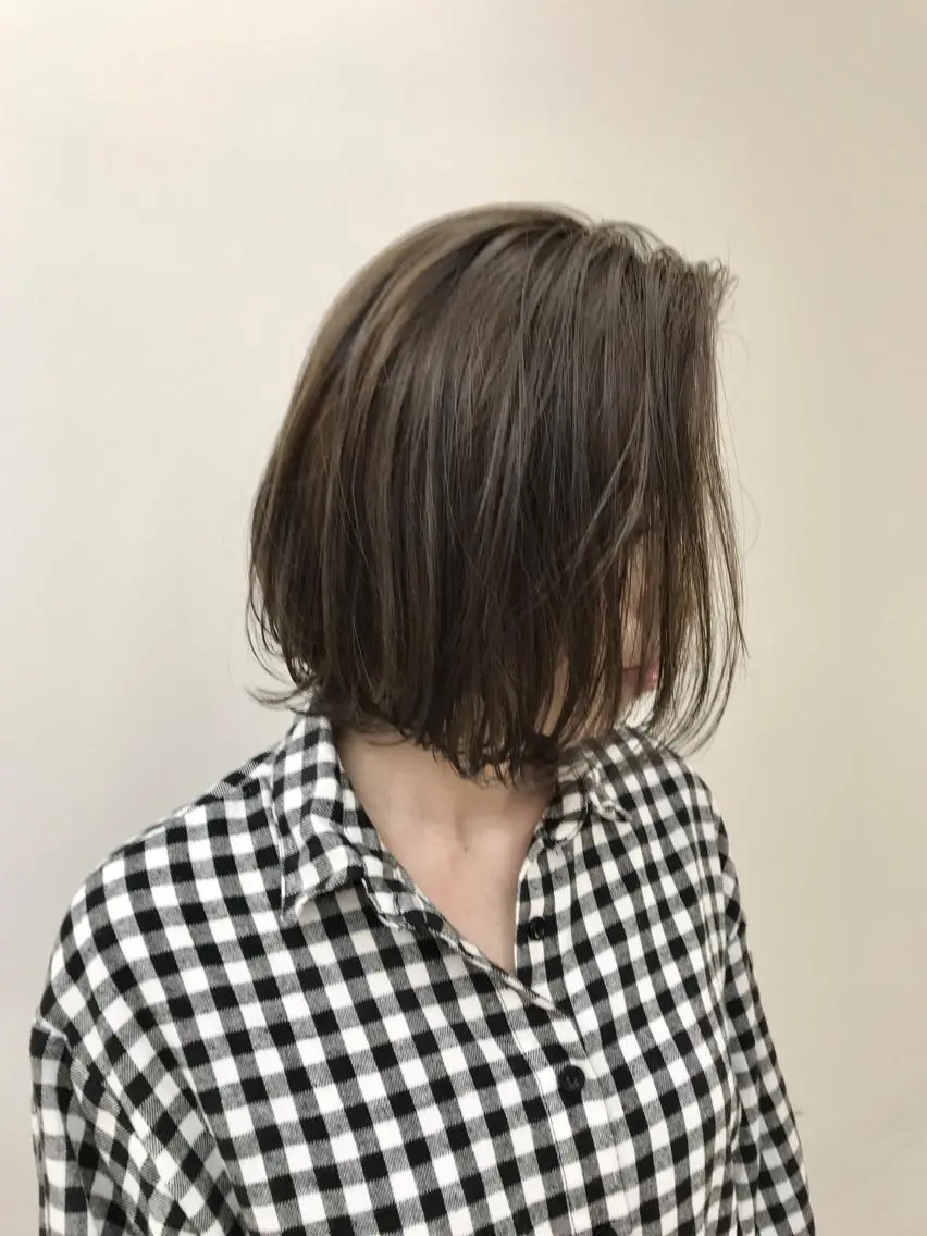 ショート カラー カット ヘアカラー ブリーチカラー/ 岩破瑞希のヘアスタイル