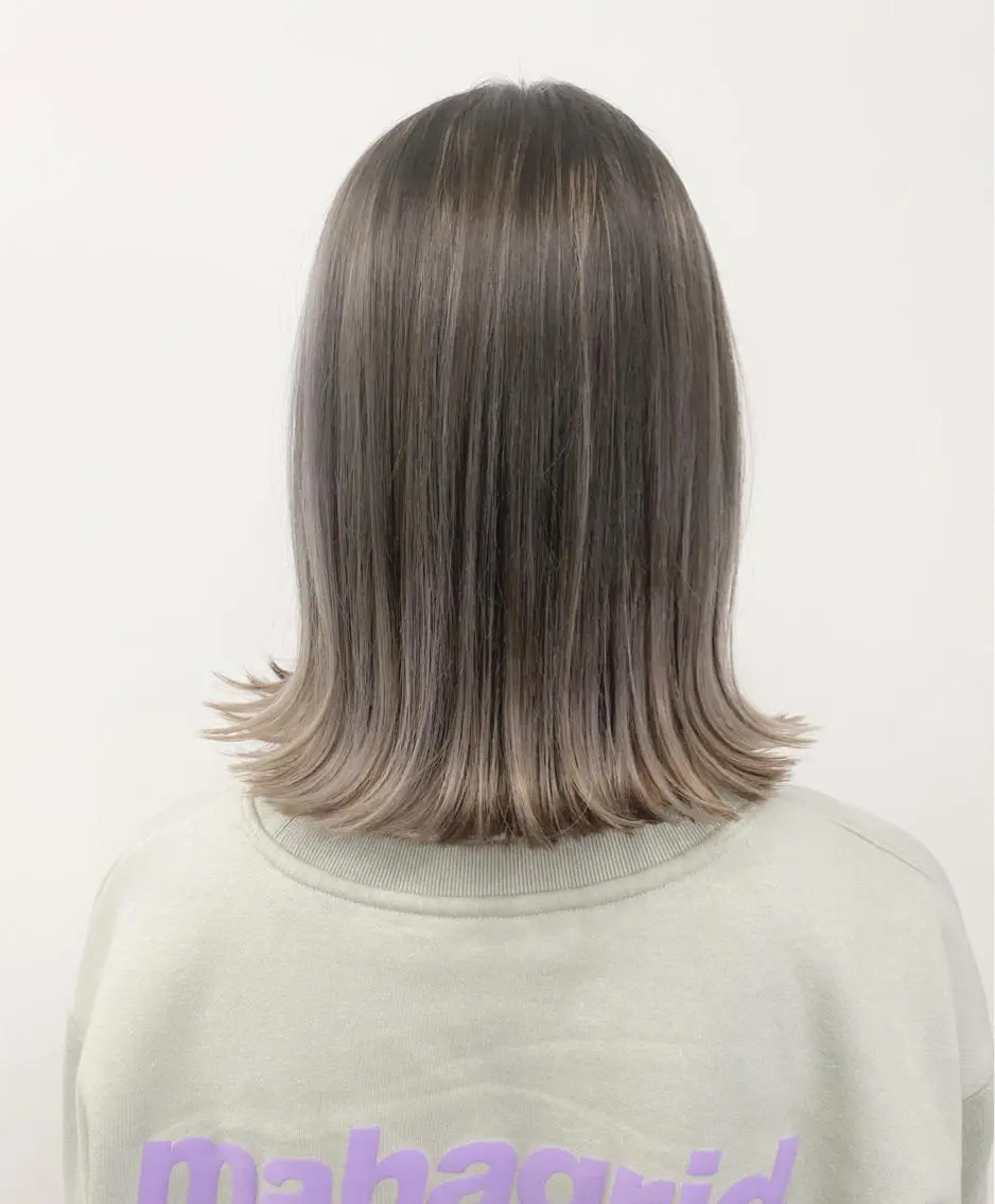 ミディアム 常山 篤志のヘアスタイル
