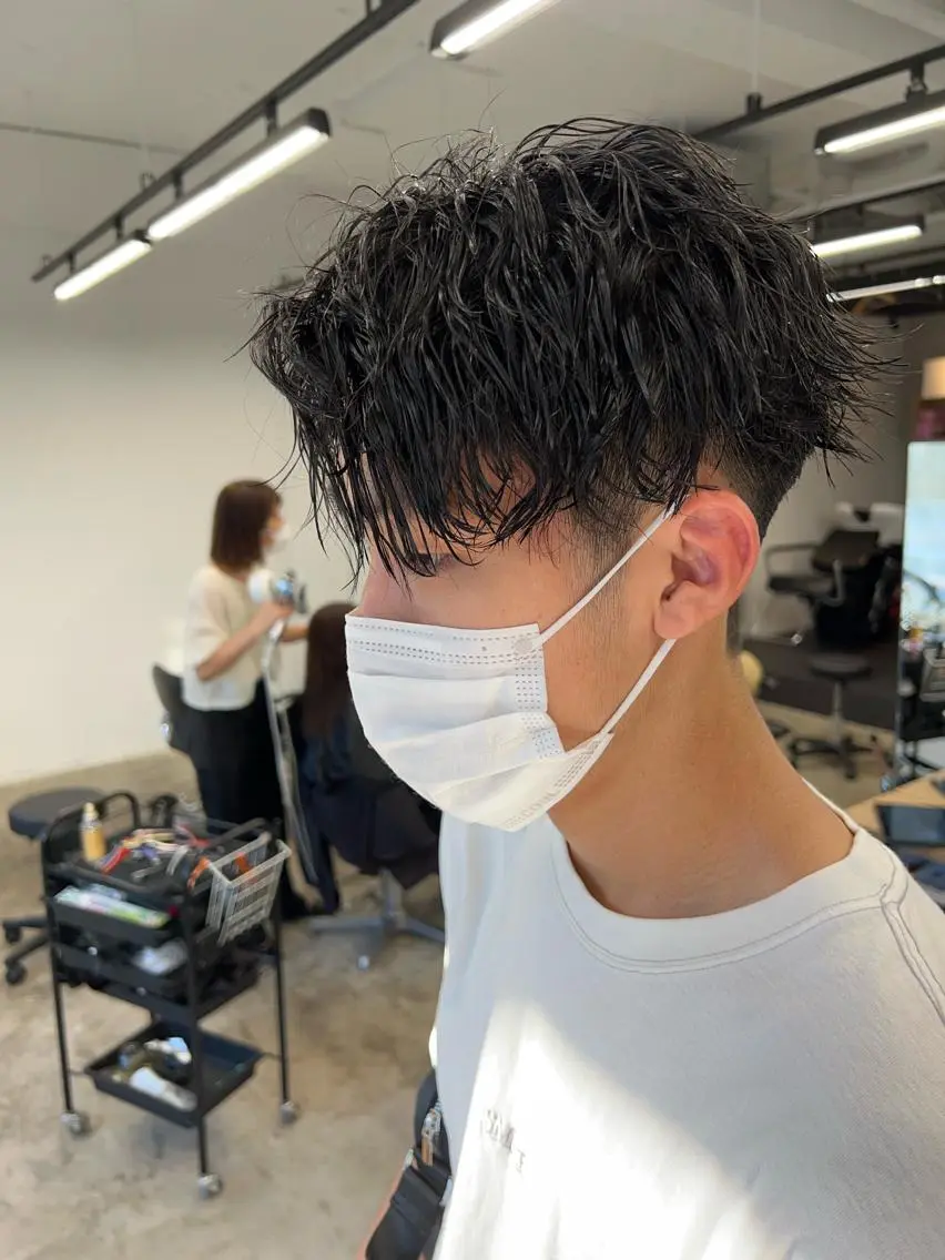 ショート カット パーマ トリートメント ヘアセット お悩み×垢抜け特化 KAYA/渋谷のヘアスタイル