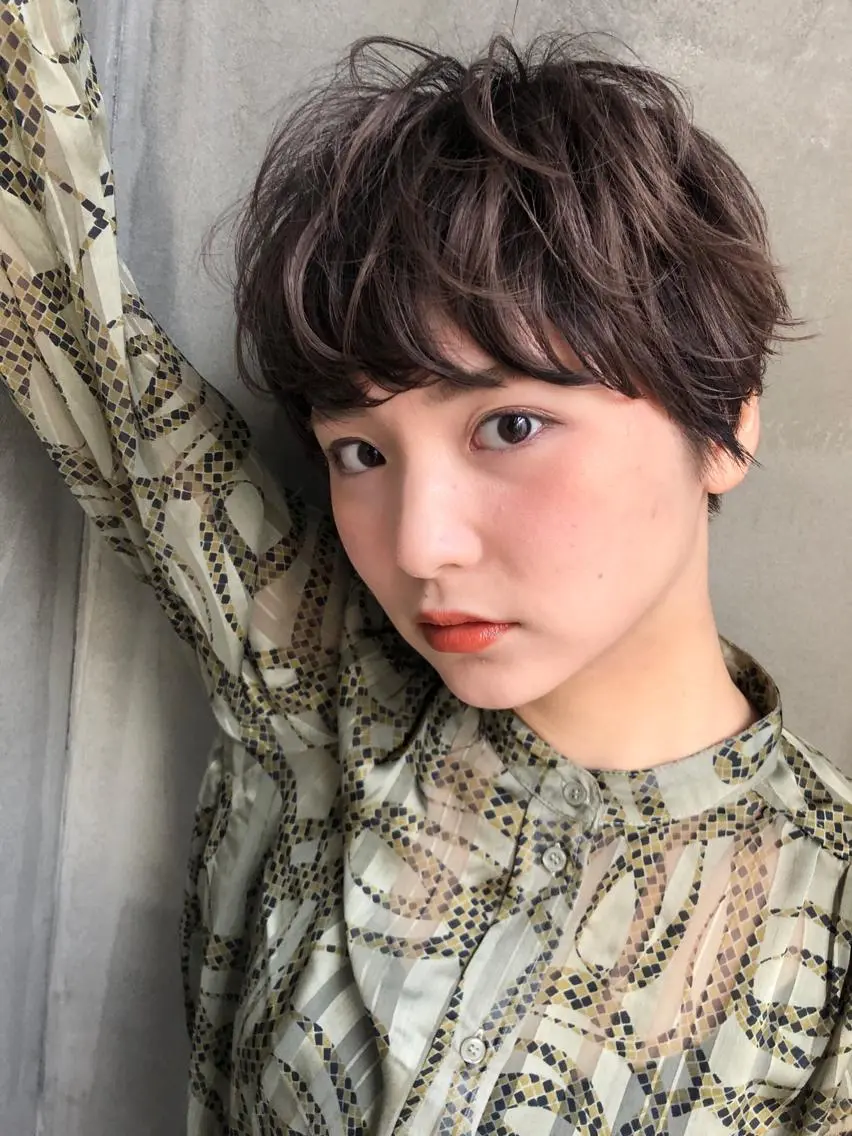 ショート 七尾 彰観のヘアスタイル