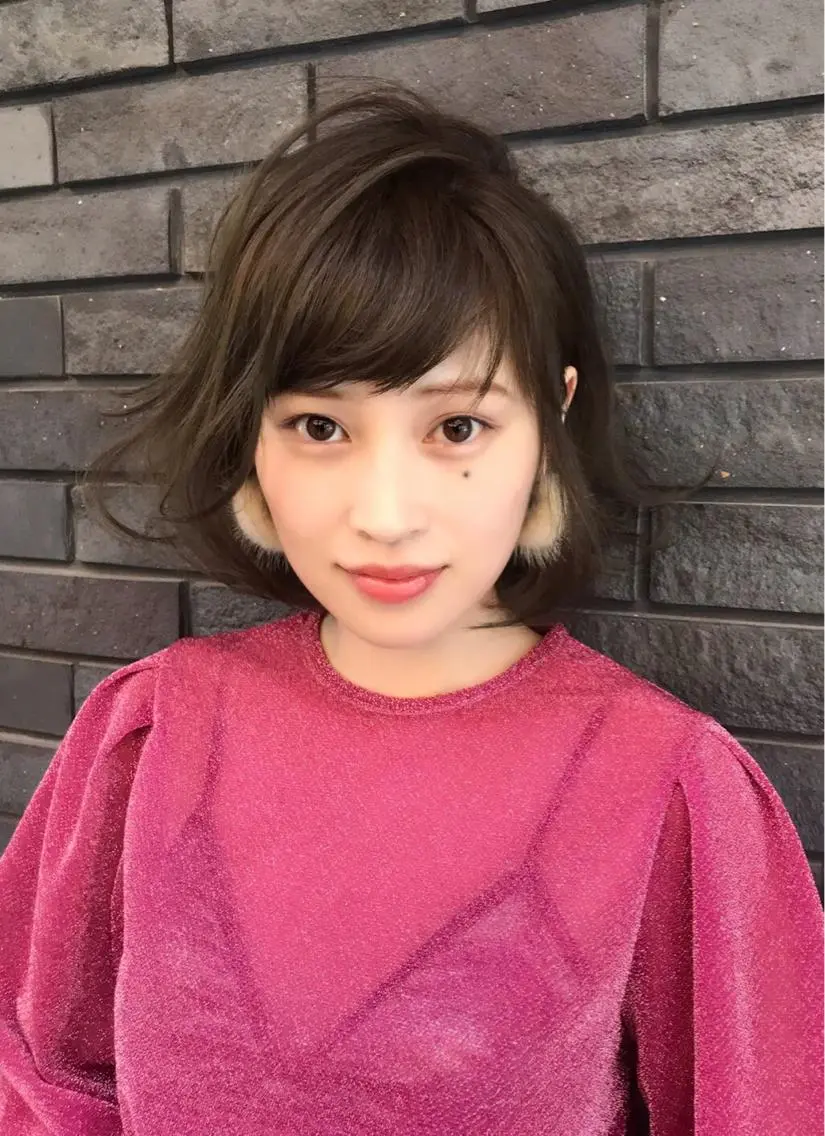 ミディアム 髪質改善 ami byAbsoのヘアスタイル