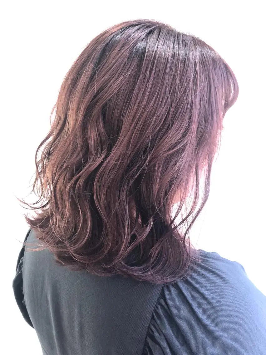 ミディアム カラー パーマ ヘアアレンジ HORN hairsalonのその他イメージ