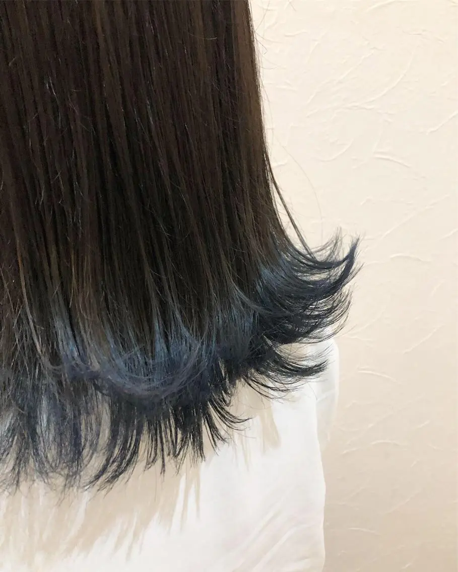 セミロング カラー 過去一の柔髪ヘア 🌿einshairのヘアスタイル