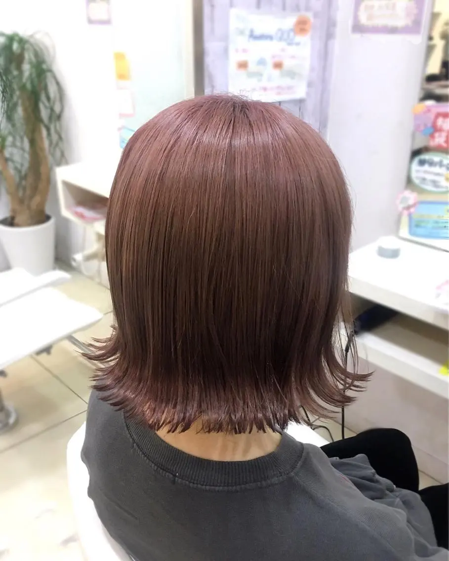 ミディアム カラー ダブルカラー 🤎ベージュカラー/ 髪質改善/山岸🤎のヘアスタイル