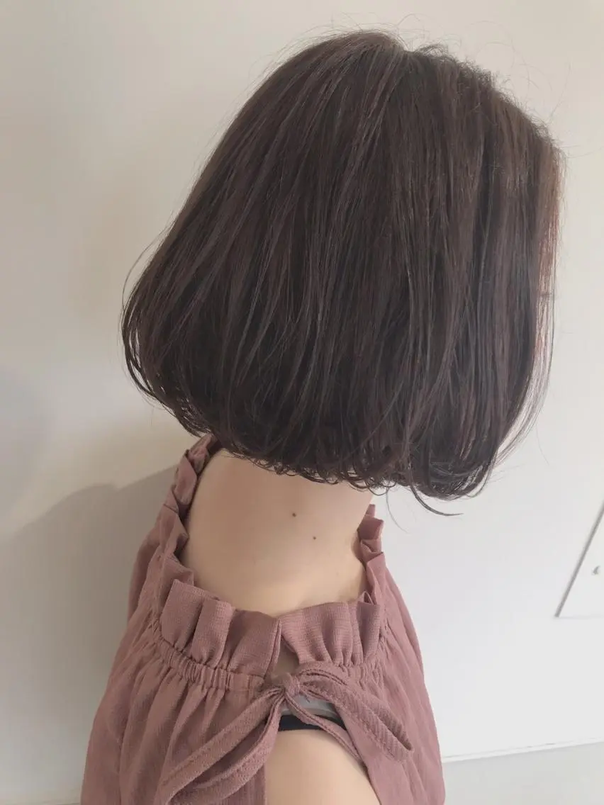 ショート カラー アッシュ ピンクカラー ピンクアッシュ ヤマナカ エリカのヘアスタイル