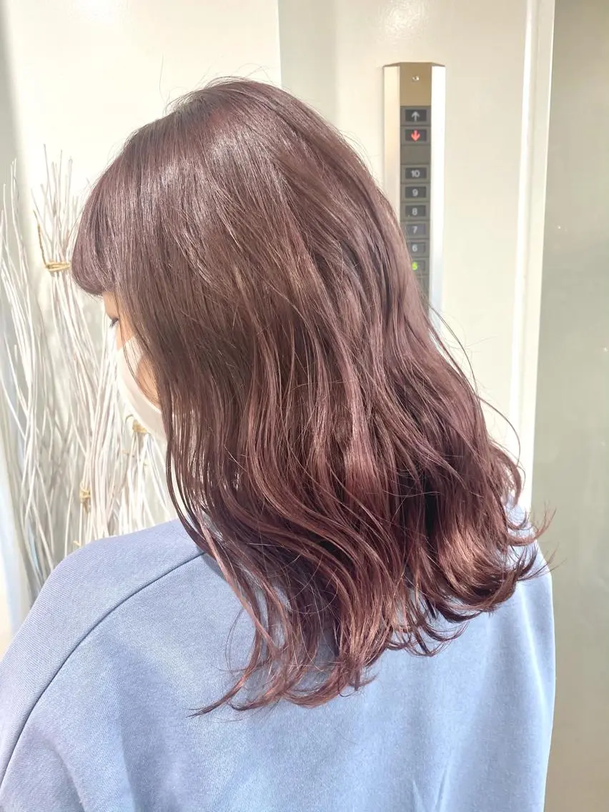 セミロング カラー ブリーチ ピンクカラー ✂︎✂︎副店長・富田 益✂︎✂︎のその他イメージ