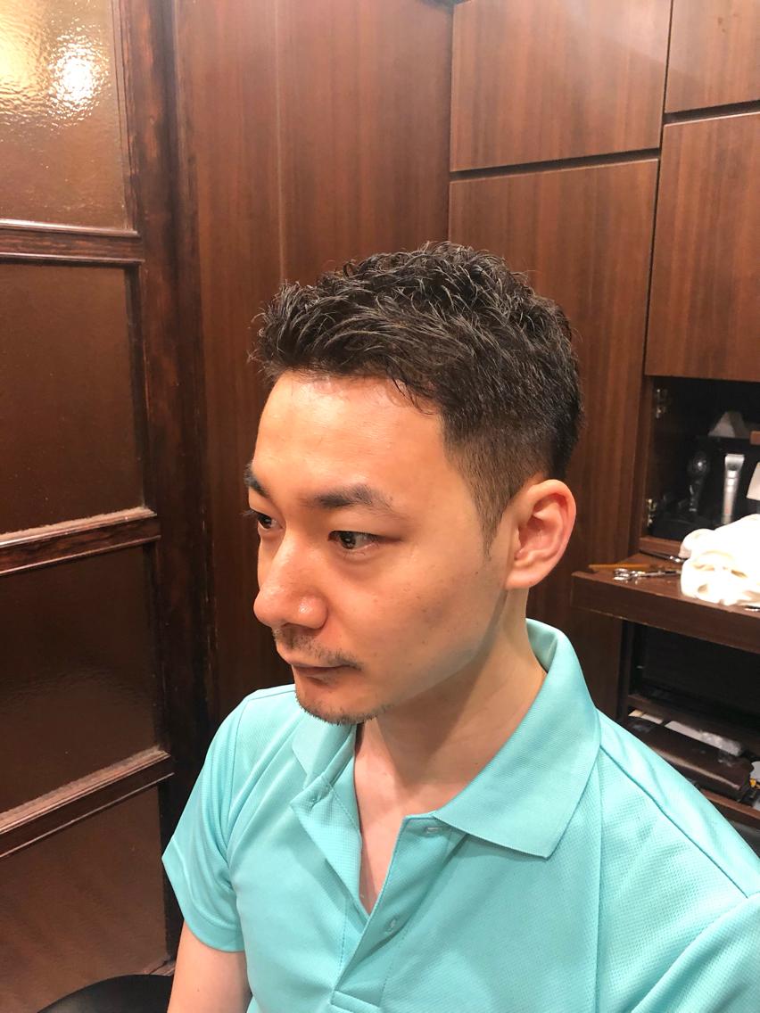 メンズ ヒロ銀座川崎 志田健介のヘアスタイル