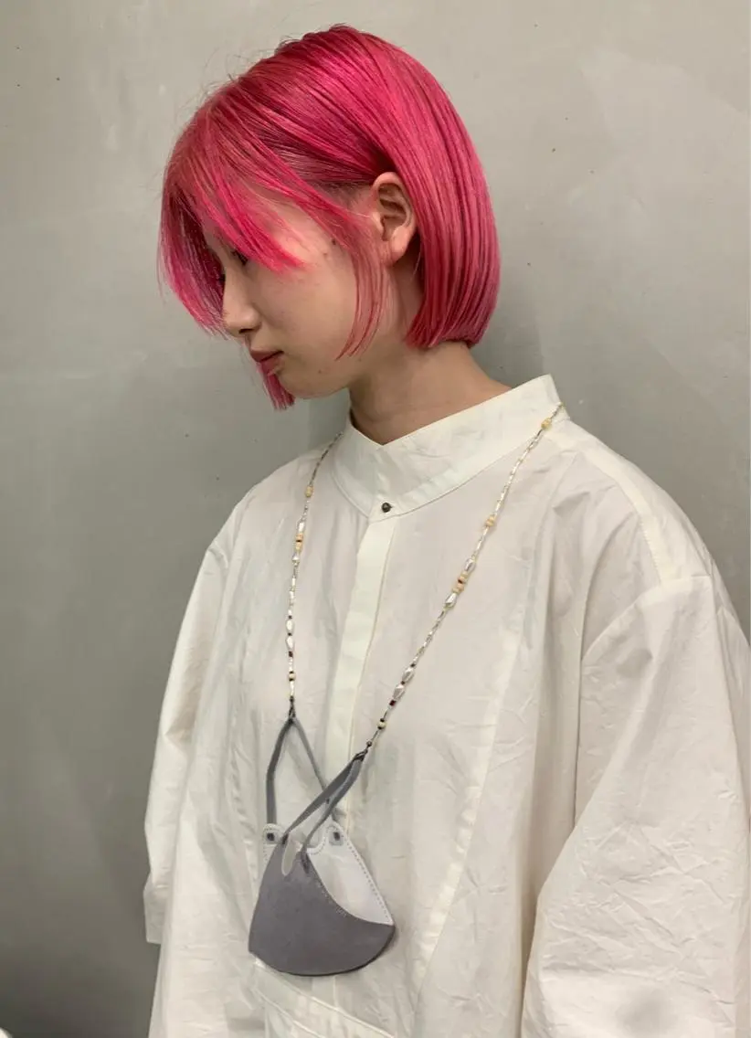 ショート 似合わせカットカラー 👩MINAのヘアスタイル