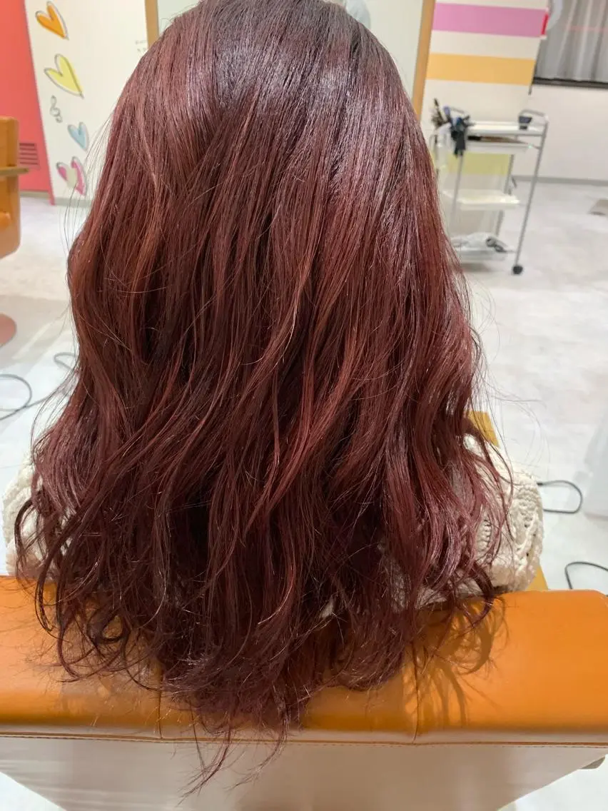ロング カラー 韓国レイヤー×艶髪 ハイトーンRyukiのヘアスタイル