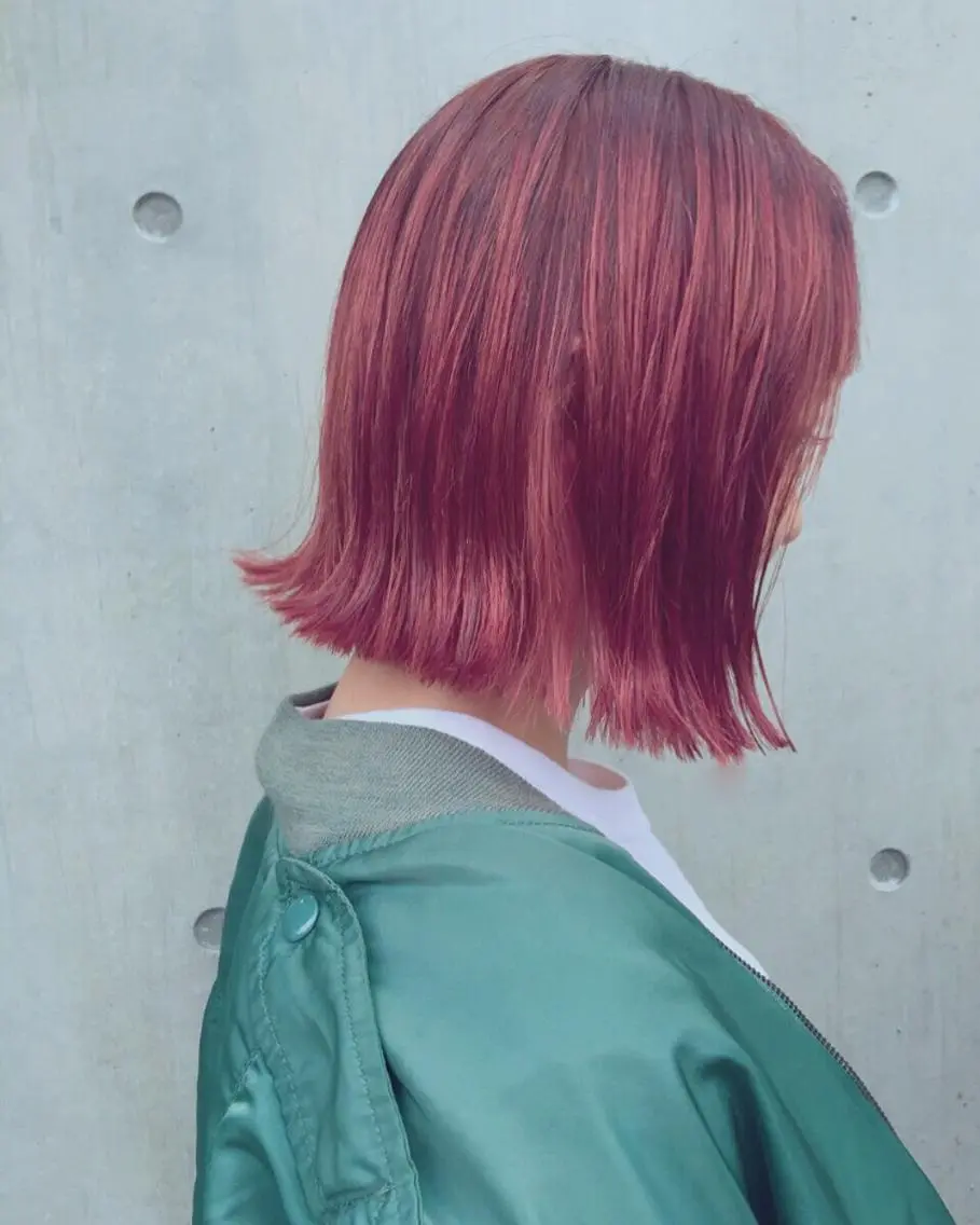 ショート ミディアム 透明感カラー🌿ボブ ✨飛田 ケイのヘアスタイル
