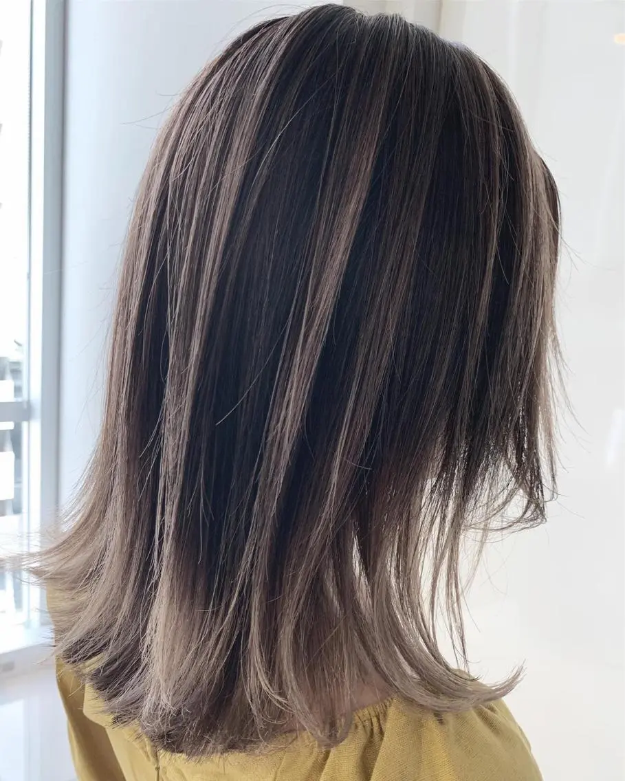 ミディアム カラー パーマ 【公式】amble luxe池袋東口🩷のヘアスタイル