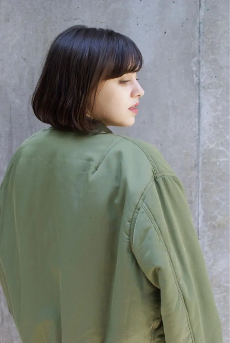 ショート カラー ボブ みうら ミウラのヘアスタイル