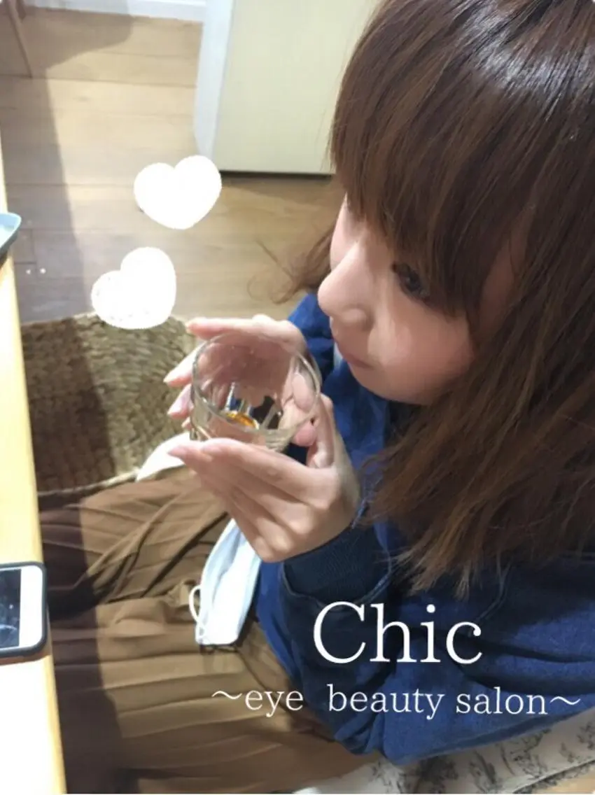マツエク・マツパ Cカール Chic ATSUKOのマツエク・マツパデザイン