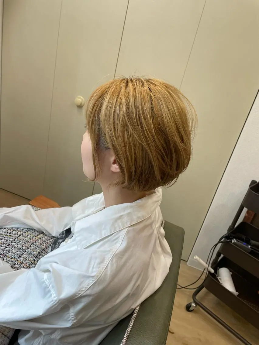 ショート ヘアアレンジ ショートボブ ボブ ショートヘア カット HempBeauty 浅野アサミのヘアスタイル
