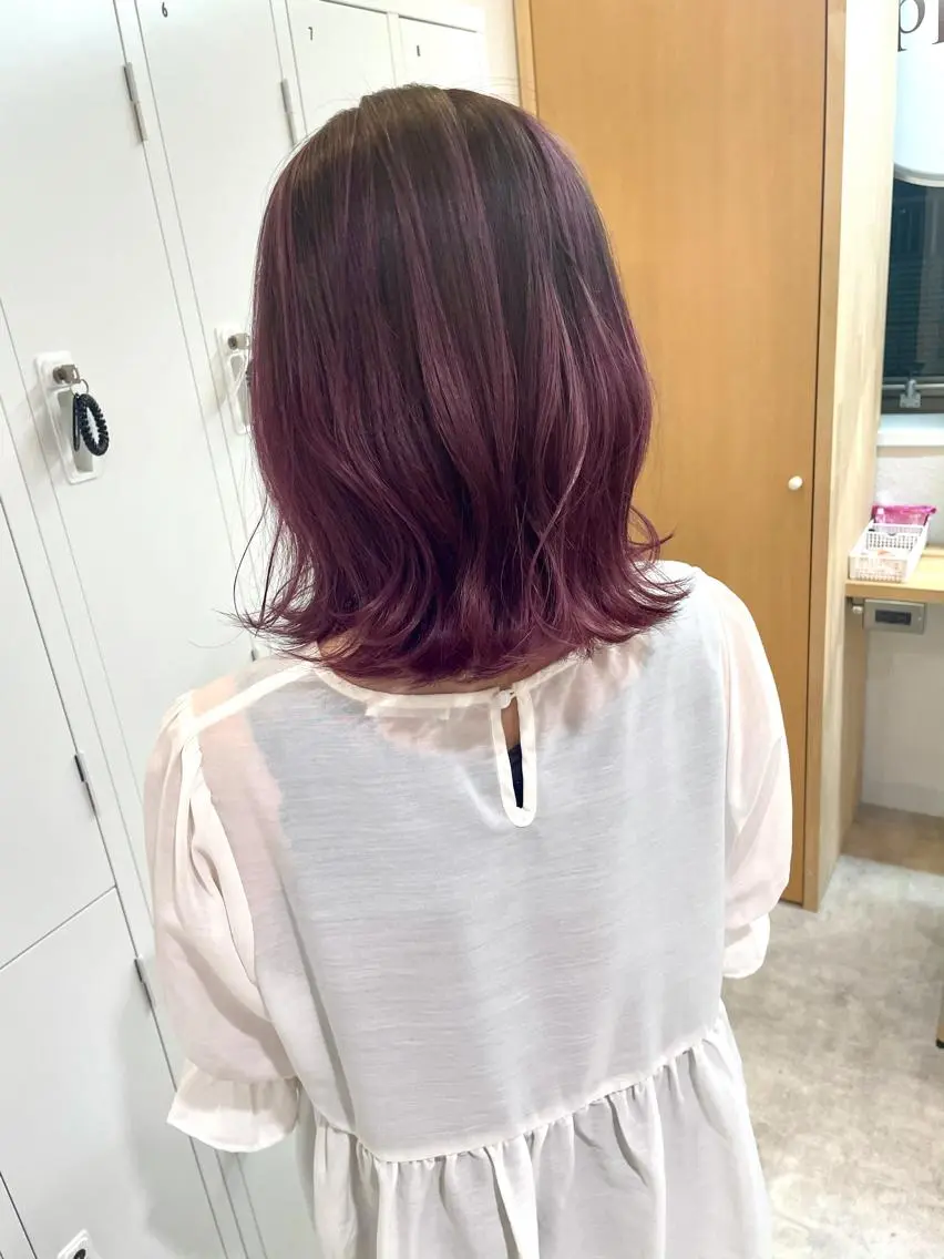 ミディアム レイヤーカット 田中大星 /ボブ 縮毛矯正のヘアスタイル