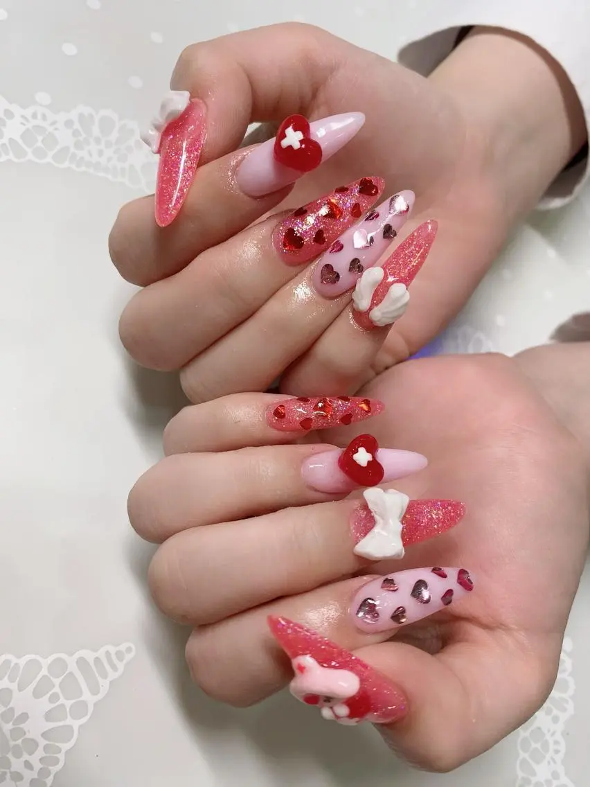 ロング ネイル nail salon azuのネイルデザイン