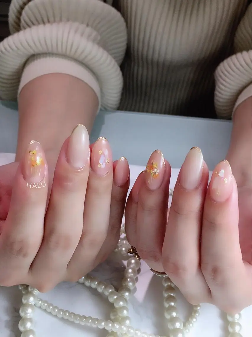 ネイル 春ネイル HALU ハルのネイルデザイン