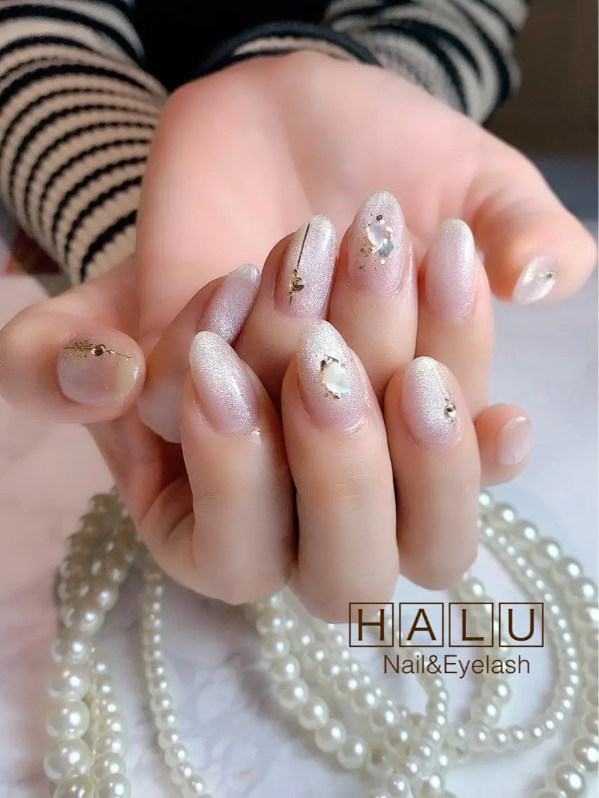 ネイル マグネットネイル HALU ハルのネイルデザイン