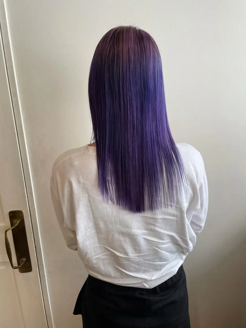 ミディアム カラー ヘアカラー トリートメント MIOベージュカラー 柔らかいカラーのヘアスタイル